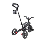 Tricicletă pentru copii 4 în 1 Globber Explorer Trike pliabilă, culoare gri-negru