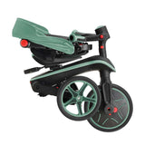 Tricicletă pentru copii 4 în 1 Globber Explorer Trike pliabilă, culoare măsliniu