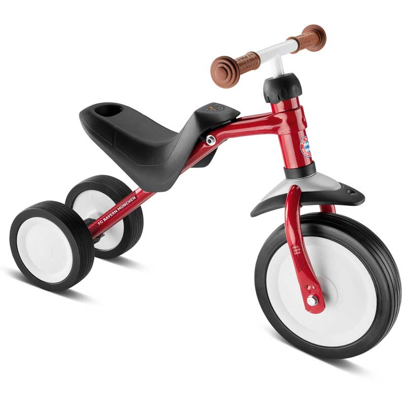 Tricicletă pentru copii Pukymoto Bayern München - Roșu