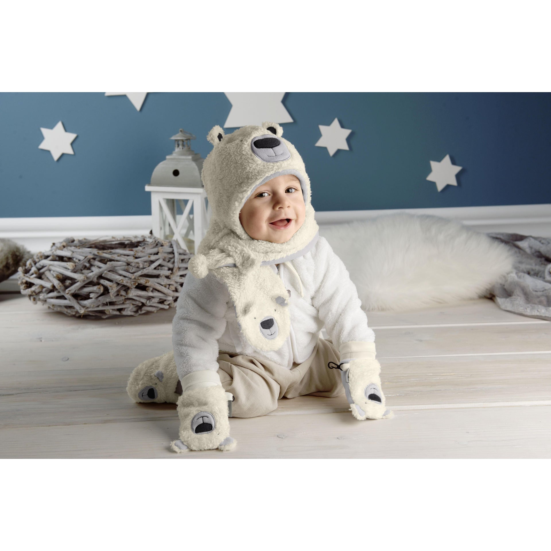 Детска Зимна Шапка Мече, 45 См. 6 9 М. Sterntaler