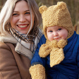 Детска Зимна Шапка Мече, Тип Ушанка, 45 См. 6 9 М. Sterntaler