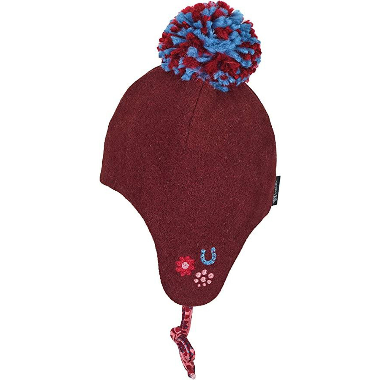 Детска Зимна Шапка За Момиче В Бордо, 45 См. 6 9 М. Sterntaler