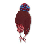 Детска Зимна Шапка За Момиче В Бордо, 45 См. 6 9 М. Sterntaler