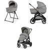 Carucior 2 In 1 Inglesina Aptica System Duo - Platinium Grey / Litio Black