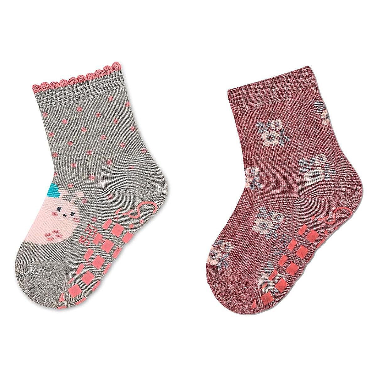 Детски Abs Чорапи Със Силиконови Стопери, С Охлюв, 2 Чифта, 25 26 3 4 Г. Sterntaler