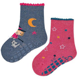 Детски Abs Чорапи Със Силиконови Стопери, За Момиче, 2 Чифта, 25 26 3 4 Г. Sterntaler