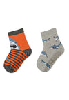 Детски Чорапи Със Силиконова Подметка С Акули 2 Чифта, 27 28 4 5 Г. Sterntaler