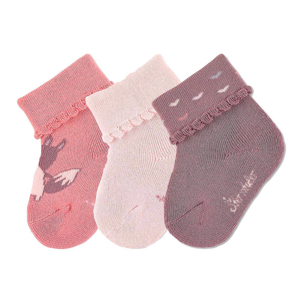 Бебешки Чорапи За Момиче 3 Чифта, 17 18 6 12 М. Sterntaler