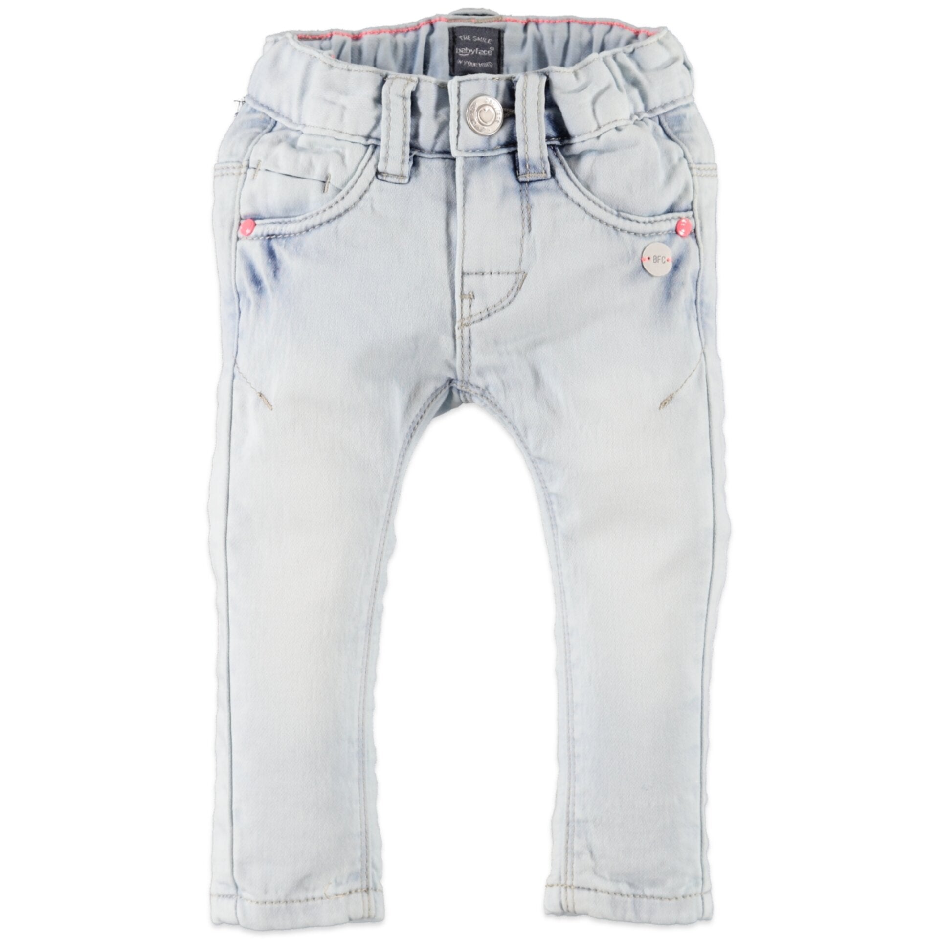 Детски Дънки Светъл Деним, 74 См. 7 12 М. Babyface