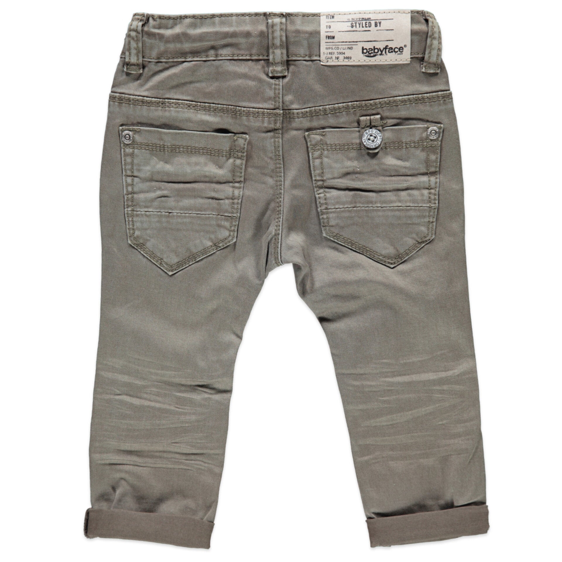 Детски Дънки Сив Деним, 74 См. 7 12 М. Babyface