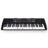 Pian cu clape de antrenament iluminate - 5 octave G-500