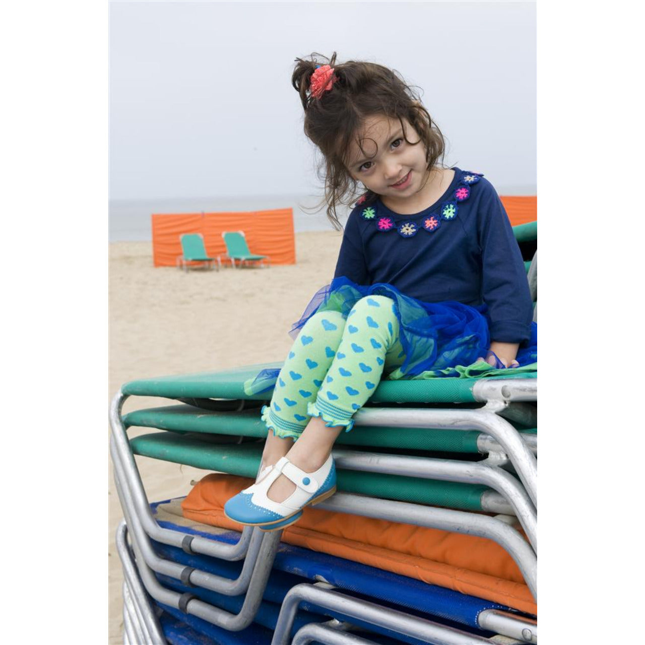 Детски Клин Със Сърца, 140 146 10 12 Г. White Bonnie Doon