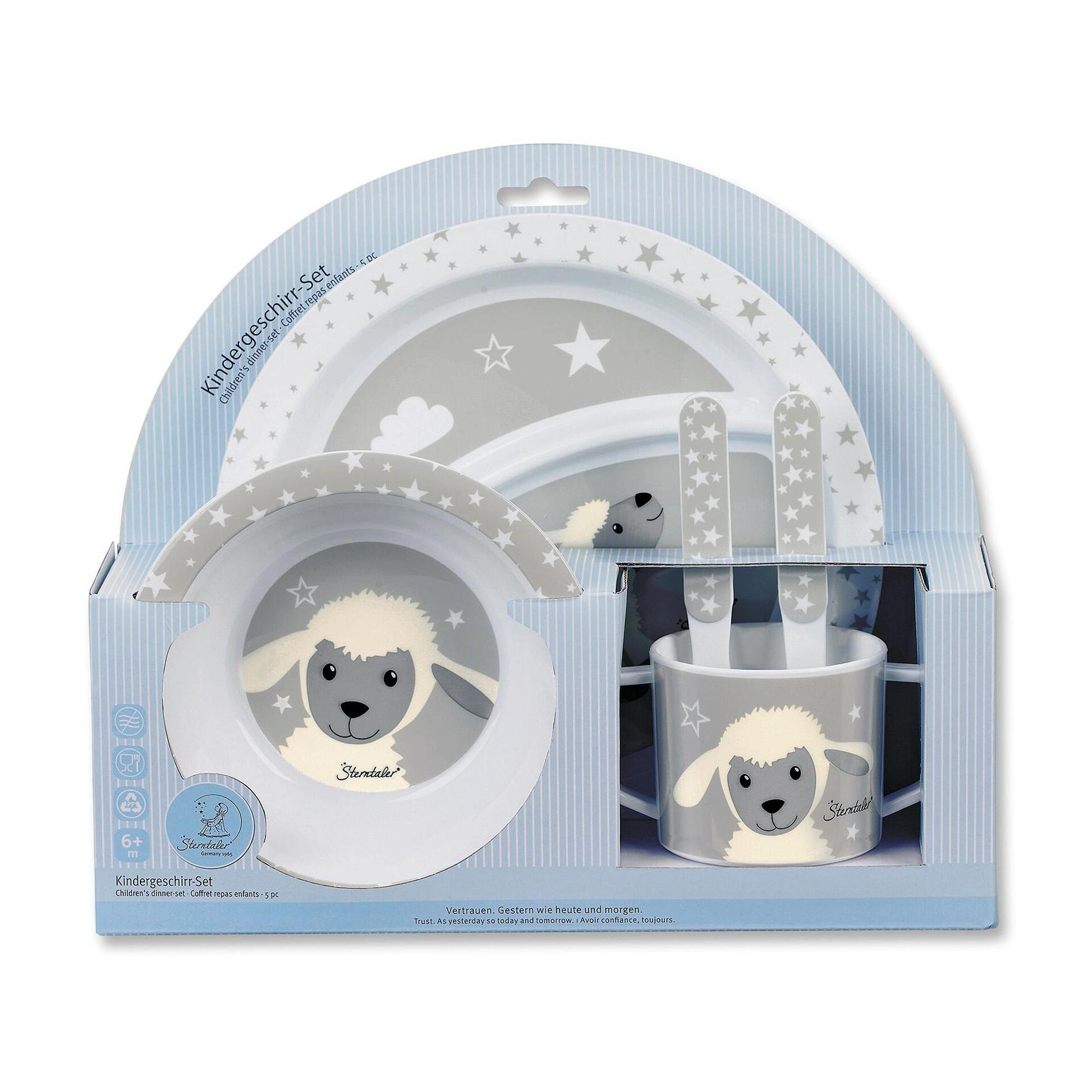 Бебешки Комплект Прибори За Хранене, 5 Части Sterntaler