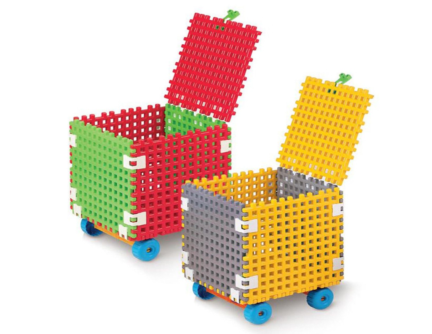 Детски куб за игра и съхранение на играчки - QB - Аксесоари За Стая - Marioinex - BebeMama