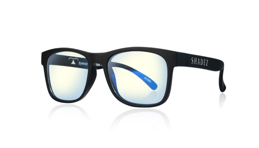 Детски очила за работа с компютър Shadez Blue Light от 3-7 години черни - Слънчеви Очила - Shadez - BebeMama