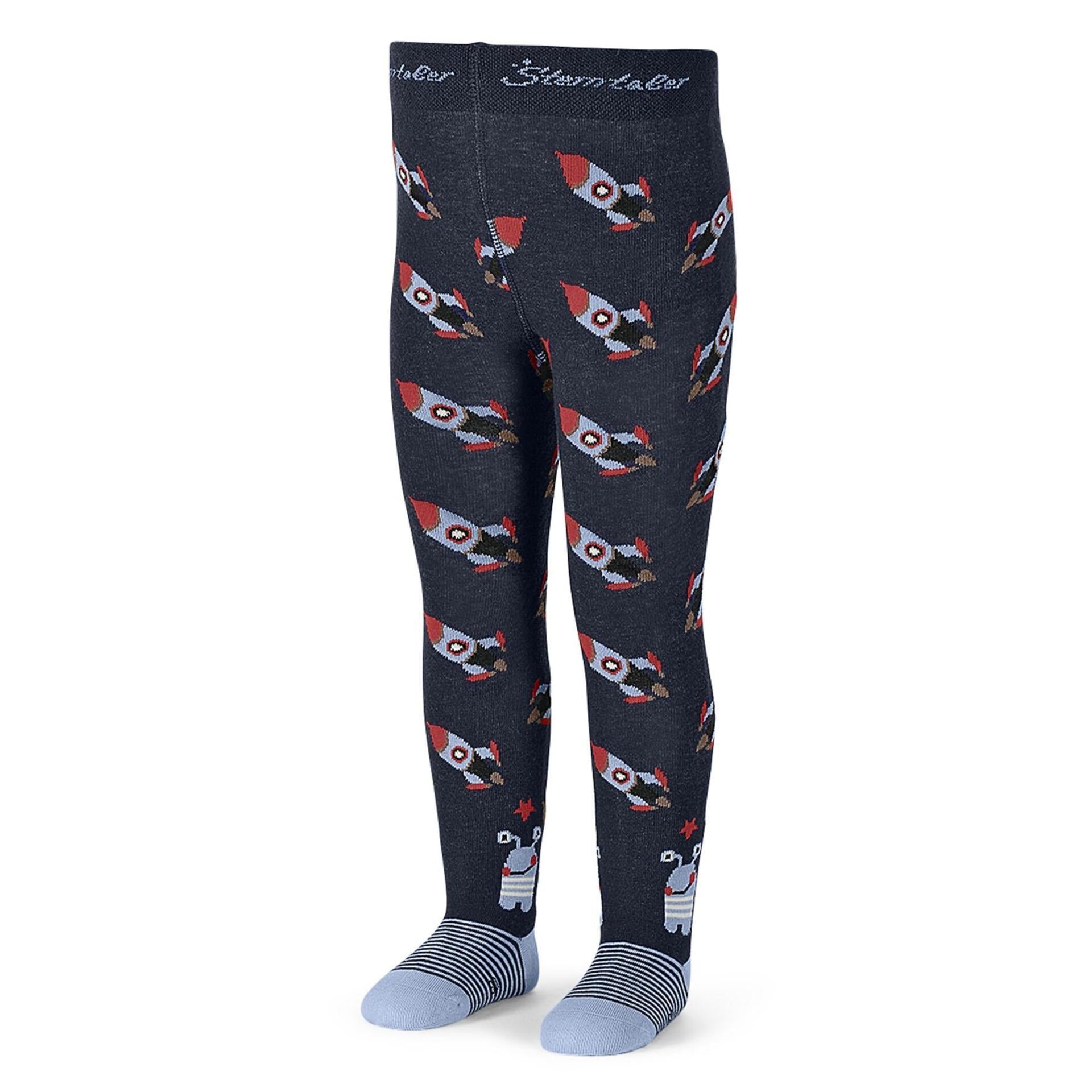 Детски Памучен Чорапогащник На Ракети, 80 См. 8 9 М. Sterntaler