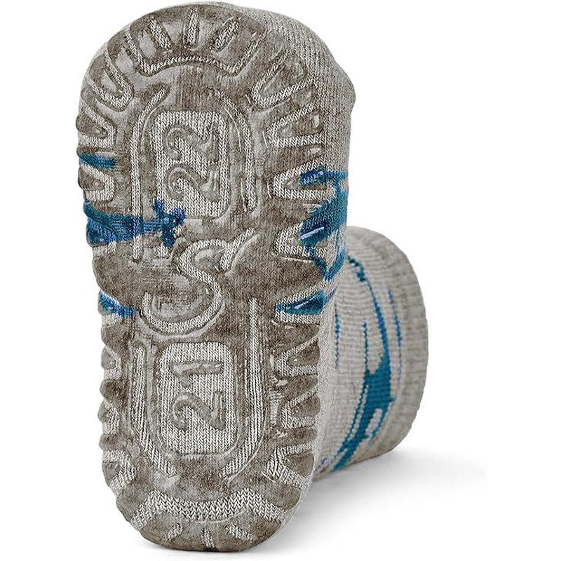 Детски Термо Чорапи Със Силикон С Хеликоптери, Сиви, 25 26 3 4 Г. Sterntaler