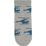 Детски Термо Чорапи Със Силикон С Хеликоптери, Сиви, 25 26 3 4 Г. Sterntaler