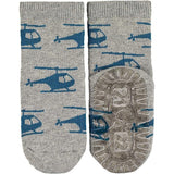 Детски Термо Чорапи Със Силикон С Хеликоптери, Сиви, 25 26 3 4 Г. Sterntaler