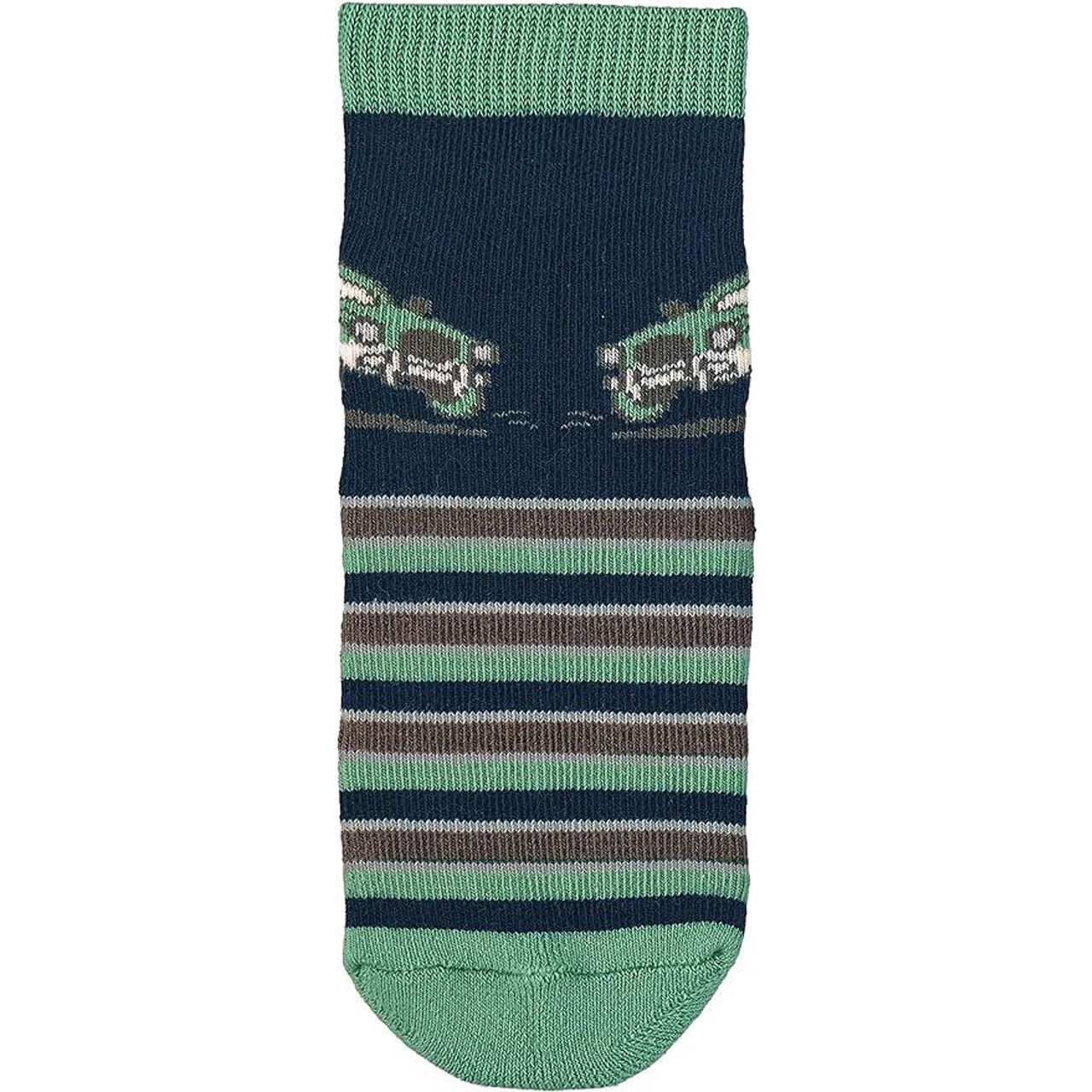 Детски Термо Чорапи Със Силикон С Кола, Зелени, 21 22 18 24 М. Sterntaler