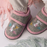 Детски Вълнени Пантофи Със Зайчета, 27 28 4 5 Г. Sterntaler