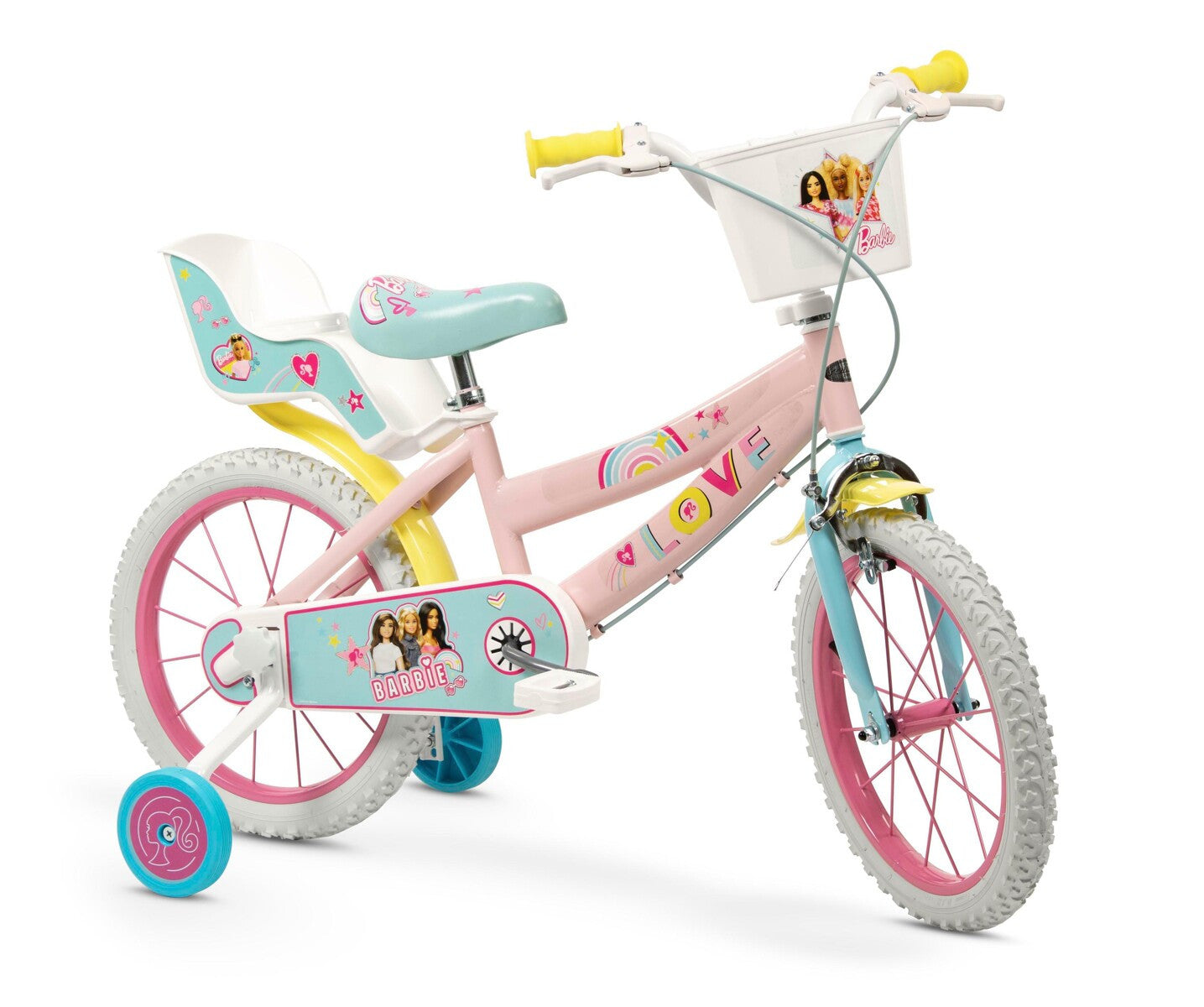 Детски Велосипед Toimsa 16" 1665, Barbie - Велосипеди - Toimsa - BebeMama