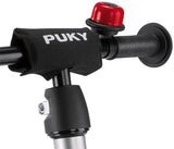 Детско колело без педали със степенка и звънец PUKY LR M PLUS - сребристо и червено --- BebeMama