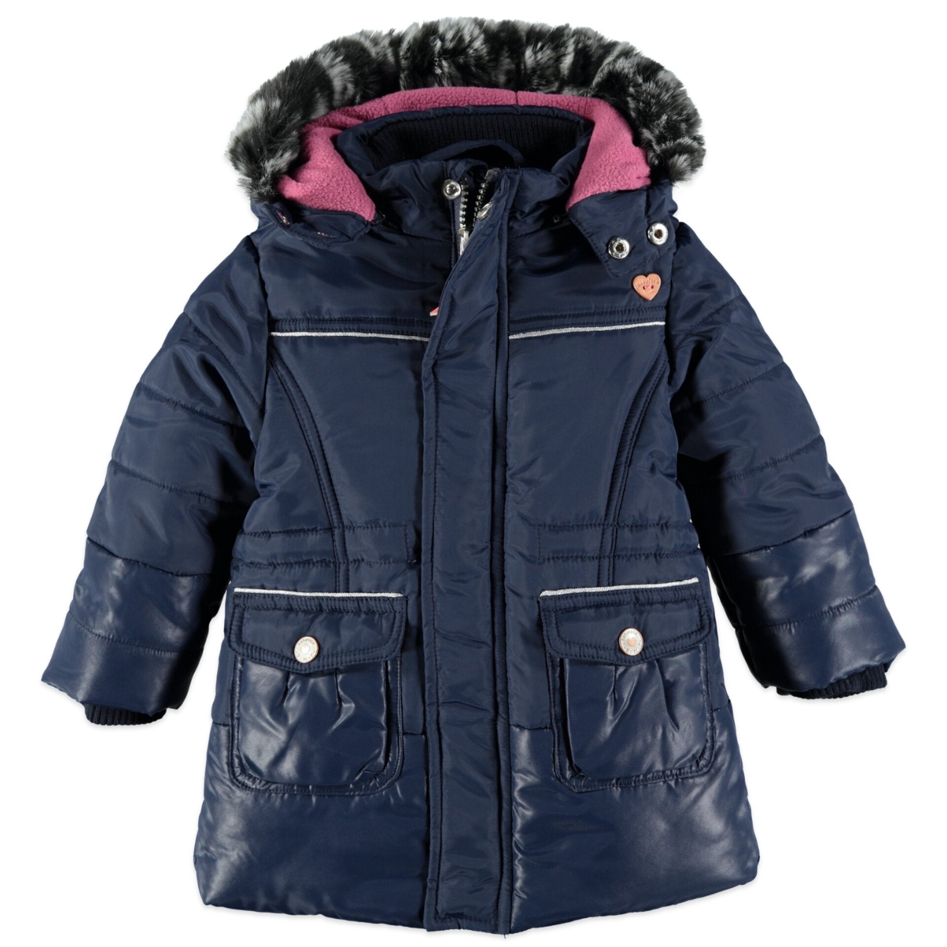 Детско Зимно Яке За Момичета, 86 См. 18 24 М. Babyface