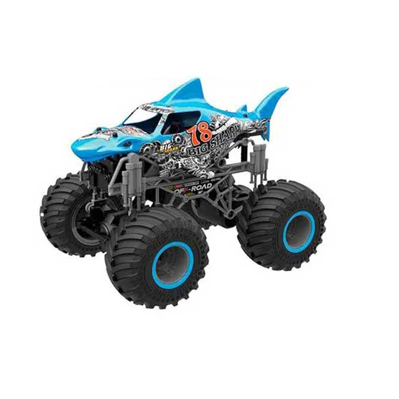Jeep „Shark” pentru cascadorii 1:16 - Albastru