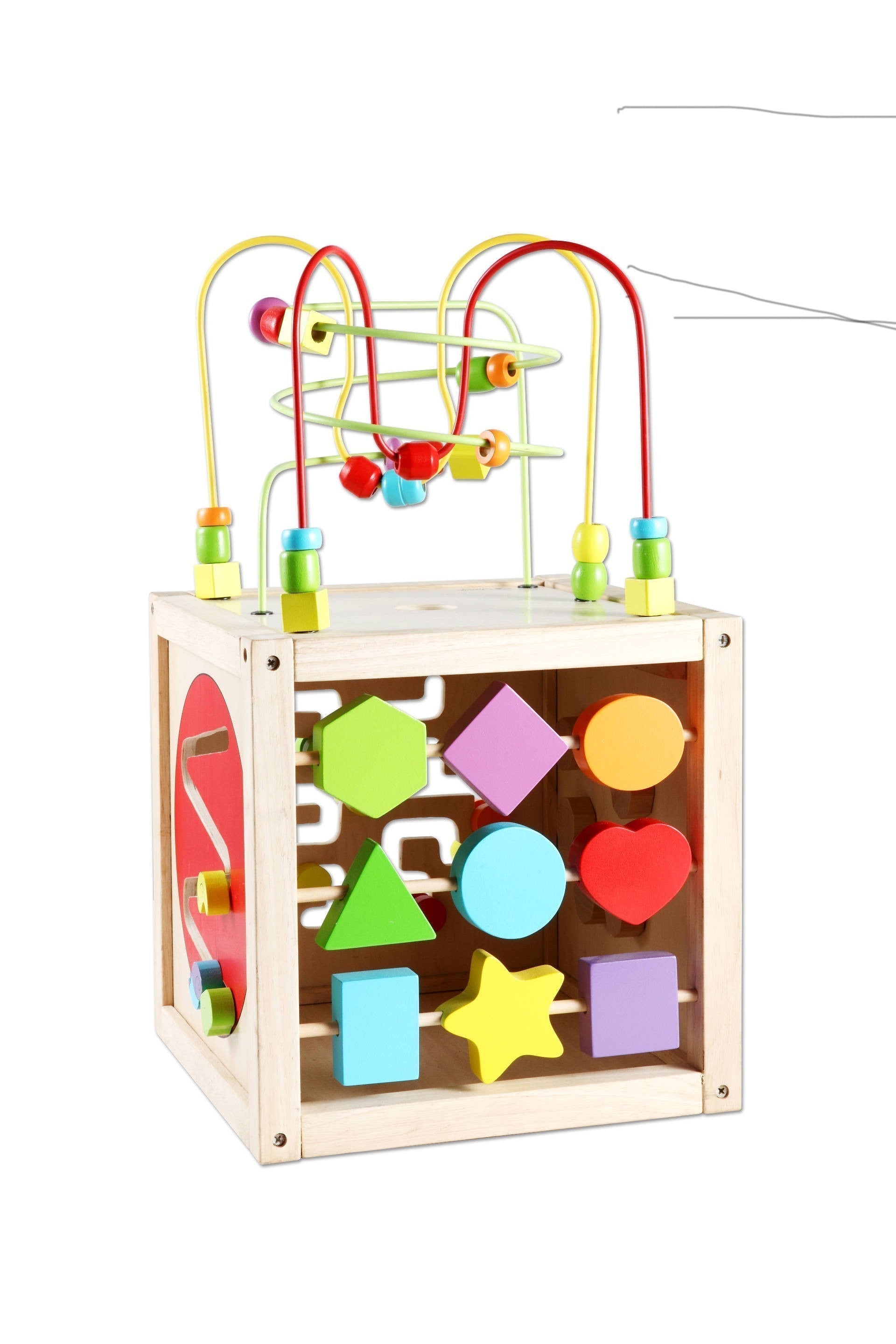 Дидактически детски куб - Образователни Игри - Classic World - BebeMama