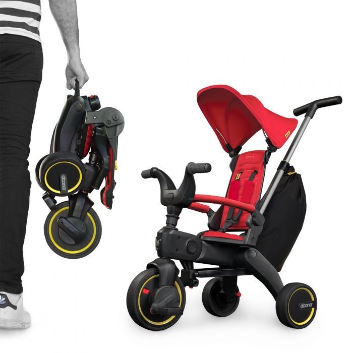 Триколка Liki Trike S3 Flame Red Sp530 99 031 Doona