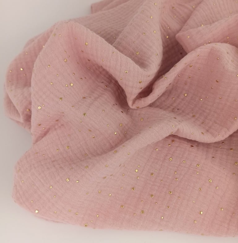 Комплект 2 Бр Бебешки Пелени Baby Dream 80 100см Фин Муселин Old Rosa Galix