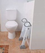 Седалка За Тоалетна Със Стълбичка Step Up Grey White Dreambaby