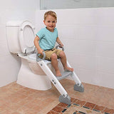 Седалка За Тоалетна Със Стълбичка Step Up Grey White Dreambaby