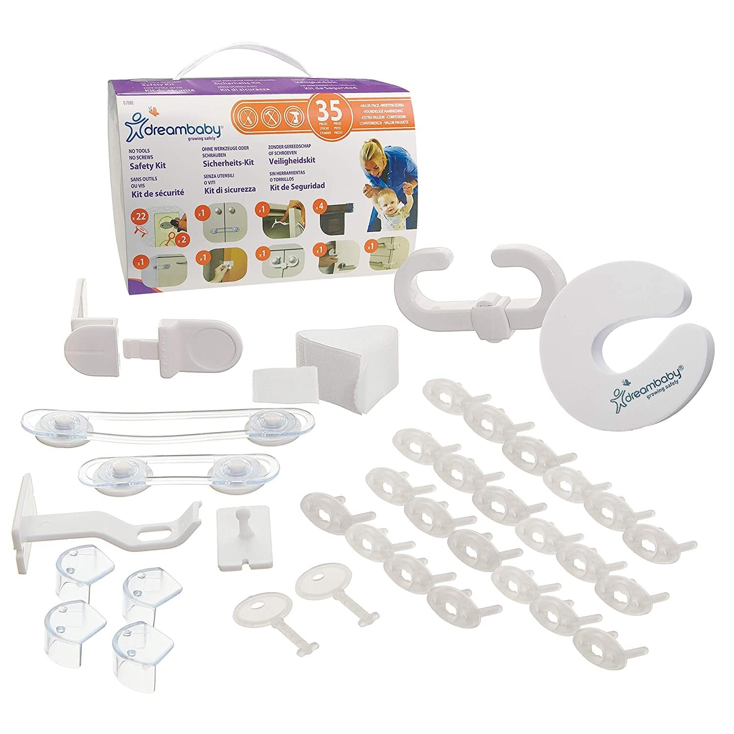 Комплект За Безопасност 35 Части Safety Set Dreambaby
