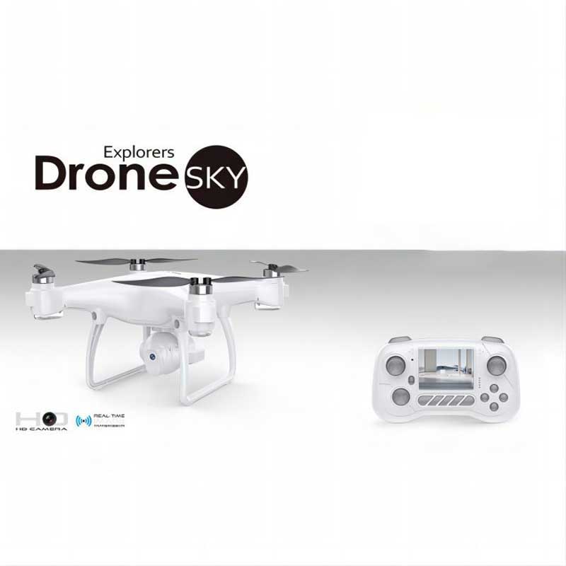 Дрон Explorers Sky С Камера, Предаваща В Реално Време Crazon