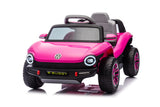 Акумулаторна Кола Licensed Volkswagen E Buggy Pink Kikkaboo