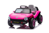 Акумулаторна Кола Licensed Volkswagen E Buggy Pink Kikkaboo