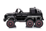 Акумулаторна Кола Licensed Mercedes Benz G63 Amg 6*6 Black Kikkaboo