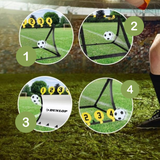 Set de antrenament pentru fotbal Dunlop 4 în 1