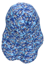 Шапка С Козирка И Платка На Врата С Принт На Акули, Uv50+, 55 См. 4 6 Г. Sterntaler