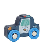 Дървена Детска Количка Полицейска Кола Smartbaby