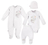 Бебешки Комплект 4 Части Mellow Овчица Бял 56 См. Eevi
