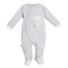 Бебешки Гащеризон Newborn С Дълъг Ръкав Овчица Сив 56 См. Eevi
