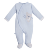 Бебешки Гащеризон Newborn С Дълъг Ръкав Мече Синьо 56 См. Eevi
