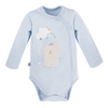 Бебешко Боди Mellow С Дълъг Ръкав Sky Blue 56 См. Eevi