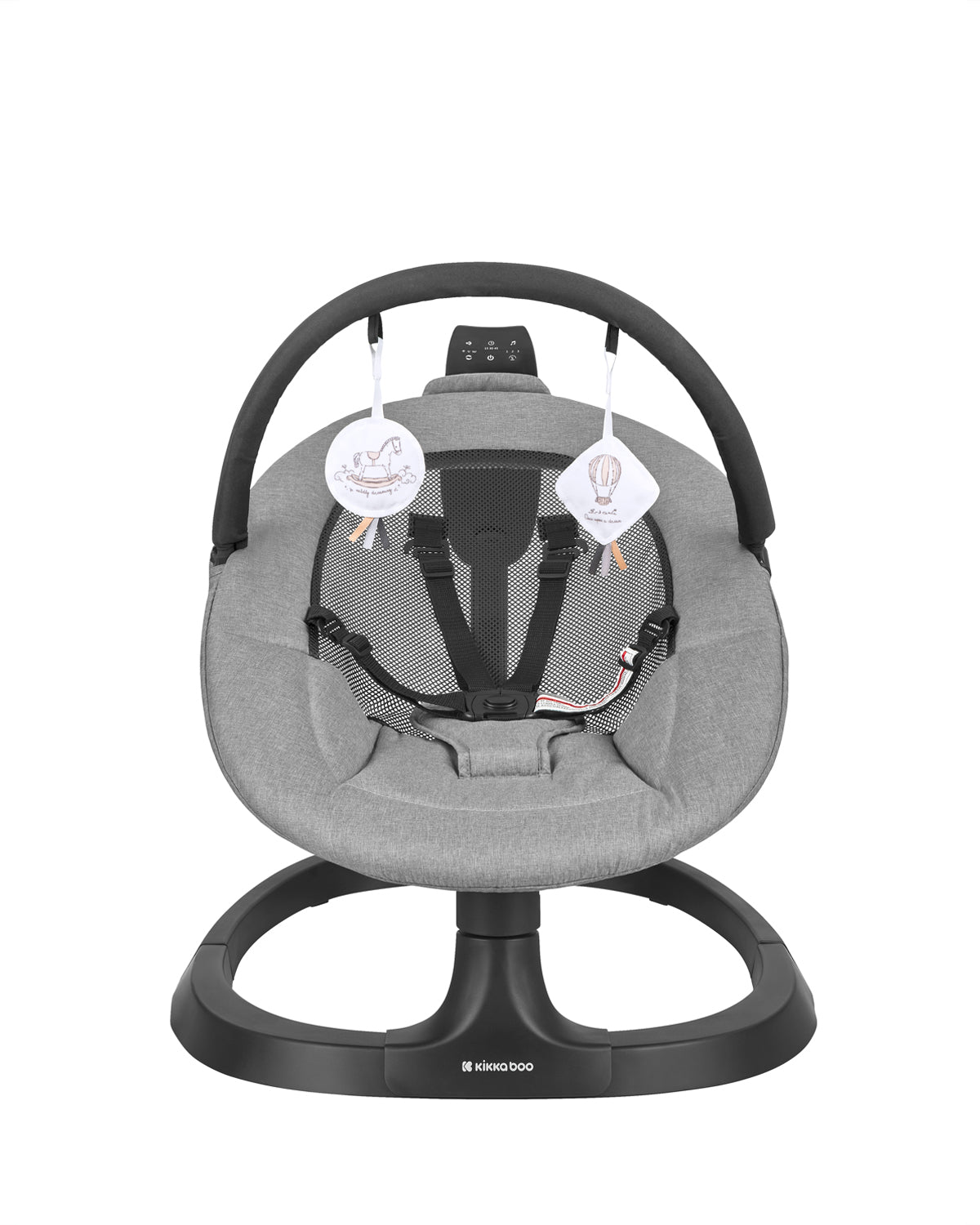Електрическа Люлка Zazu Grey Kikkaboo
