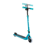 trotineta electrică Globber E-Motion 6 cu platformă și roți iluminate - Verde smarald