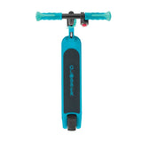 trotineta electrică Globber E-Motion 6 cu platformă și roți iluminate - Verde smarald