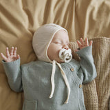 Бамбукова Залъгалка Newborn 0 6м. Vanilla White Silicon Elodie